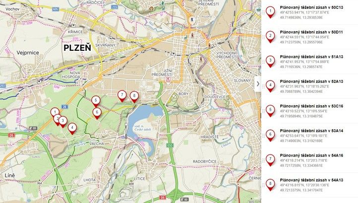 Ilustrační mapa jedné z oblastí 240205_Tezba_drevo_Valcha_NH