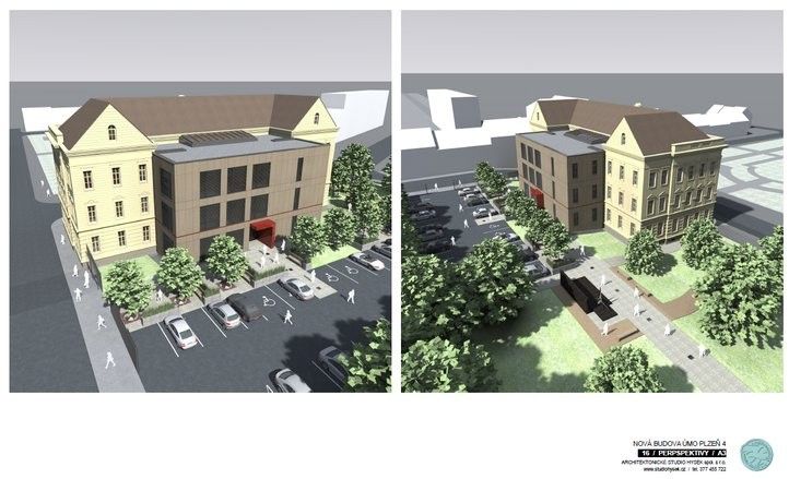 Vizualizace budoucí podoby objektu. Zdroj: Architektonické studio Hysek, spol. s r.o. 240312_vizualizace_skola_doubravka_02