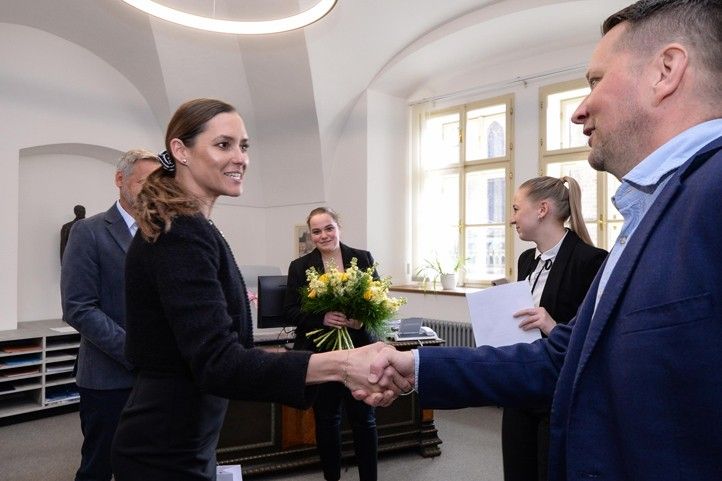 Přijetí na plzeňské radnici (fotografie: M. Pecuch) 240417_Zilina_1