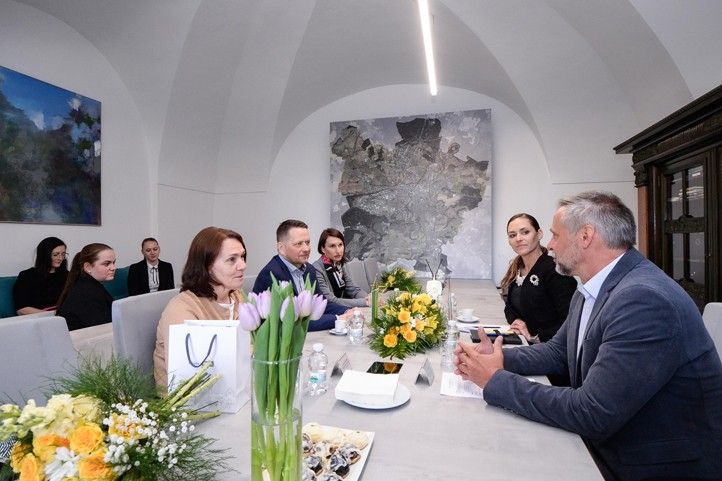 Přijetí na plzeňské radnici (fotografie: M. Pecuch) 240417_Zilina_3