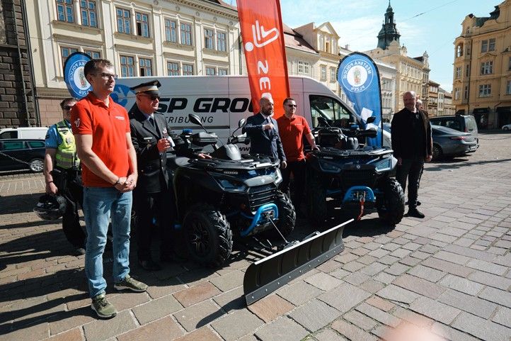 Zdroj fotografií: Městská policie Plzeň 240502_Ctyrkolka_policie_1