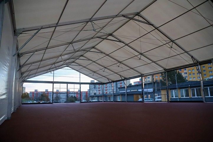 Zdroj fotografií: archiv Krašovská Aktivity centrum Plzeň 240523_Multifunkcni_hala_Krasovska_3