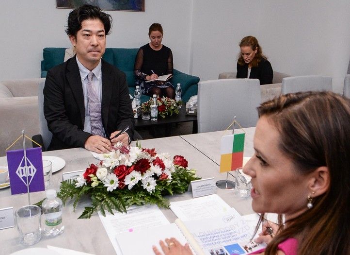 Přijetí na plzeňské radnici (fotografie: M. Pecuch) 241011_Takasaki_3