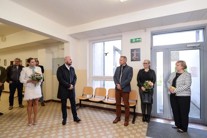 Přístavba 11. ZŠ v Plzni (fotografie: M. Pecuch) 241022_11_ZS_Pristavba_1