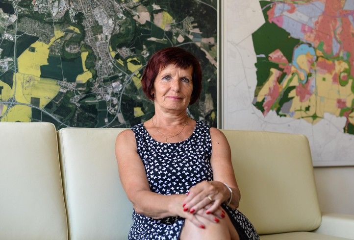 Irena Vostracká, řed. ÚKRMP (fotografie: M. Pecuch) 241104_Reditelka_UKR_Vostracka_4