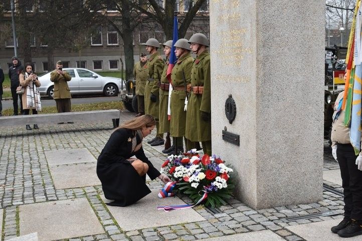 Náměstkyně Lucie Kantorová. 241111_veterani_02