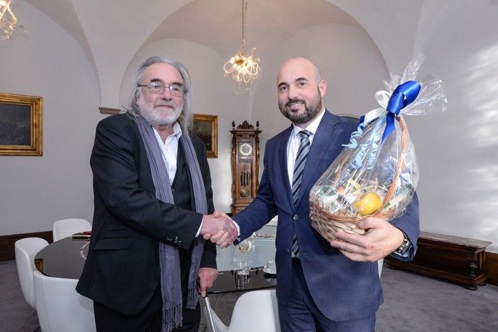 Přijetí na plzeňské radnici (fotografie: M. Pecuch) 241121_Jubileum_Libal_5