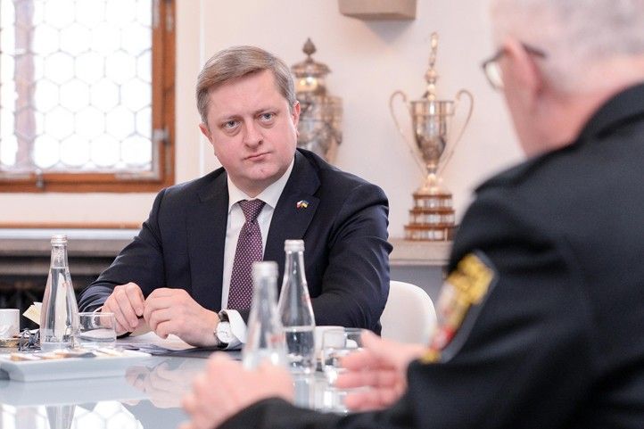 Přijetí na plzeňské radnici (fotografie: M. Pecuch) 250121_Velvyslanec_Ukrajina_3