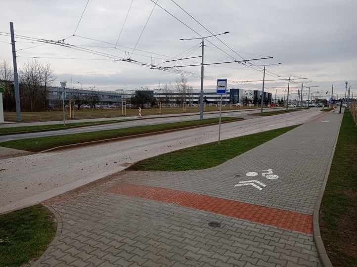 Nová zastávka MHD Malvíny (zdroj fotografií: SVSMP) 250127_Malviny_2