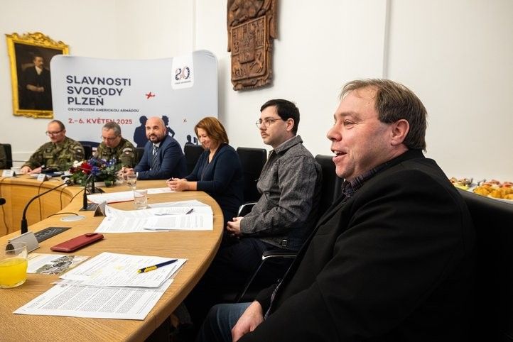 Tisková konference k Slavnostem svobody 2025. Foto: R. Muchka 250204_TK_slavnosti_svobody_03