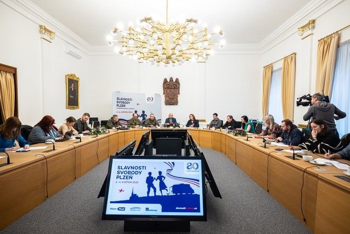 Tisková konference k Slavnostem svobody 2025. Foto: R. Muchka 250204_TK_slavnosti_svobody_04
