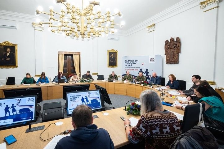 Tisková konference k Slavnostem svobody 2025. Foto: R. Muchka 250204_TK_slavnosti_svobody_05