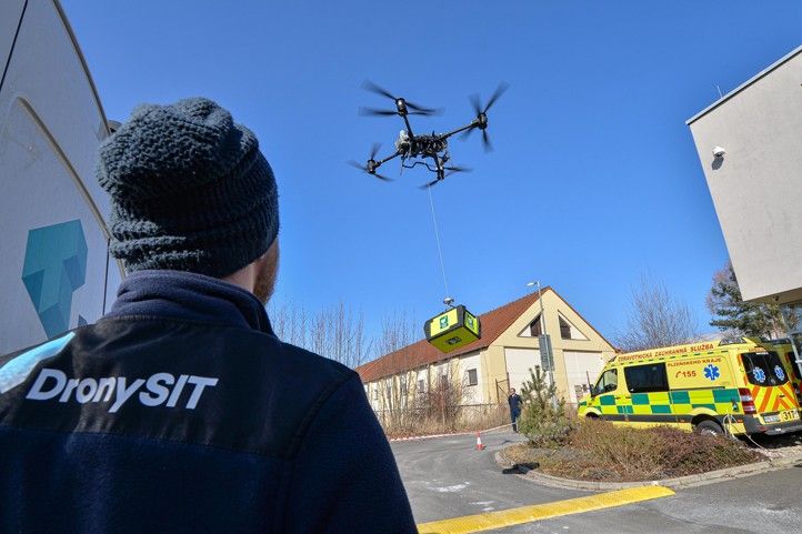 Představení projektu (fotografie: M. Pecuch) 250218_Drony_ZZS_4