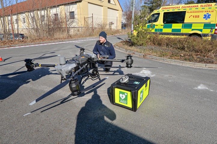 Představení projektu (fotografie: M. Pecuch) 250218_Drony_ZZS_5