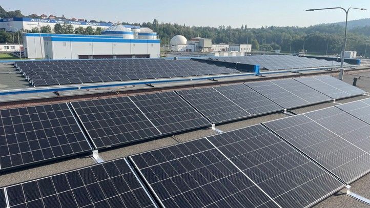 Zdroj foto: Vodárna Plzeň 250307_COV_fotovoltaika