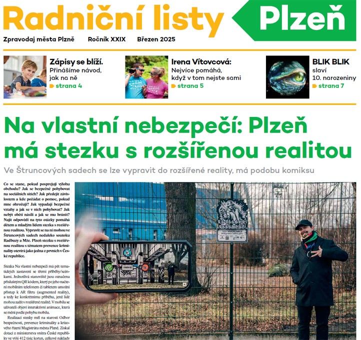 Výstřih z březnových Radničních listů 250311_RL_brezen_stezka