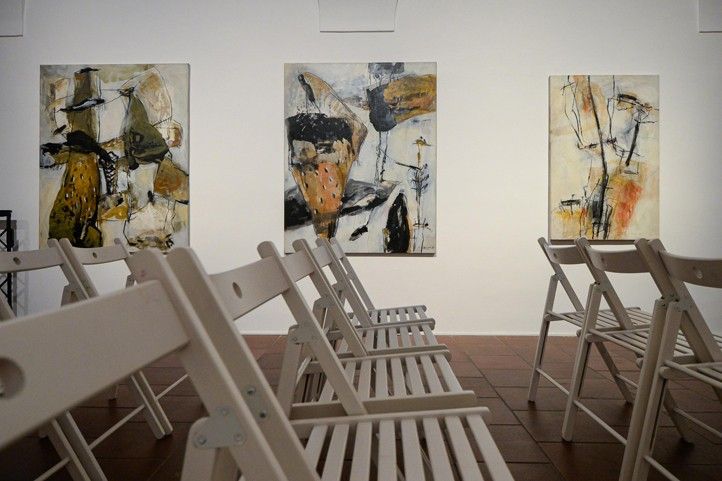 Vernisáž výstavy (fotografie: M. Pecuch) 250414_Vystava_GMP_Maier_1