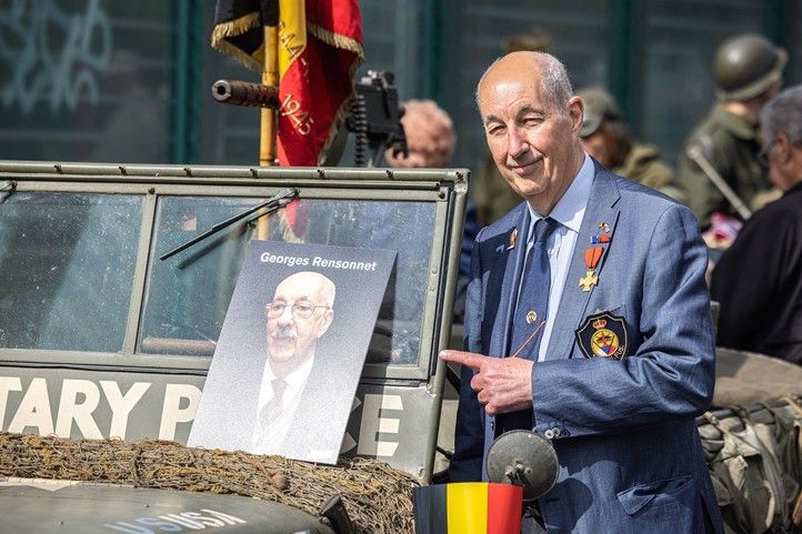 Luc Rensonnet (foto: R. Muchka) 250430_Slavnosti_svobody_Rensonnet_veteran