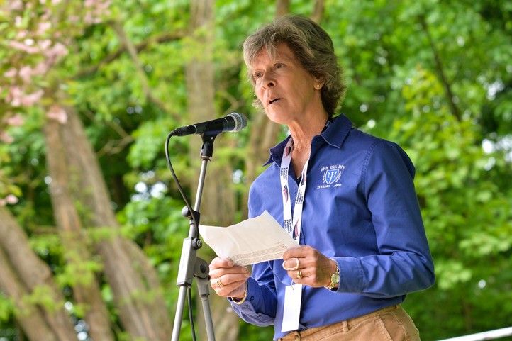 Odhalení památníku 97. pěší divize (fotografie: M. Pecuch) 250503_Slavnosti_svobody_Pamatnik_Infantry_Division_4