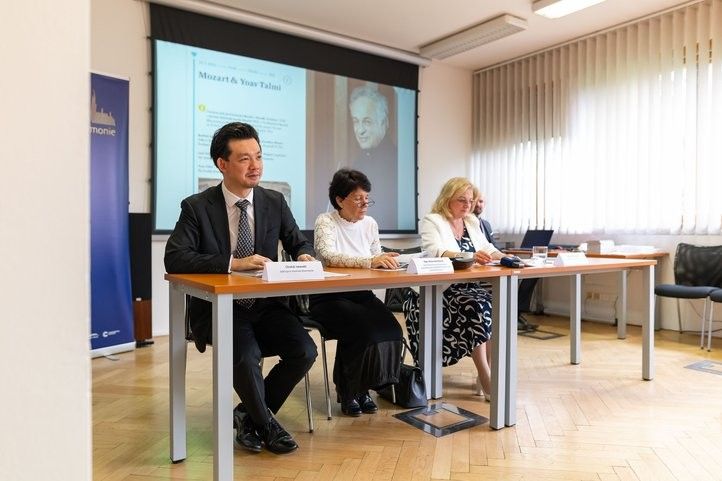 Tisková konference k nové koncertní sezoně. Fotografie: archiv Plzeňské filharmonie 250602_plzenska_filharmonie_tiskova_konference_01