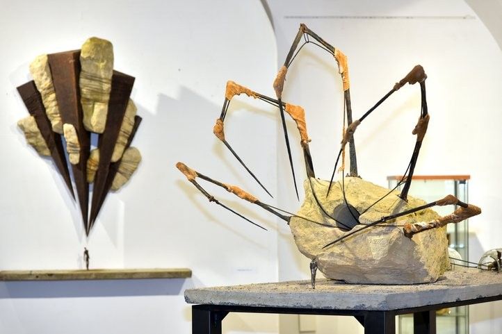 Vernisáž výstavy Petra Šťastného. Fotografie: V. Křivka 250603_vystava_uvu_01