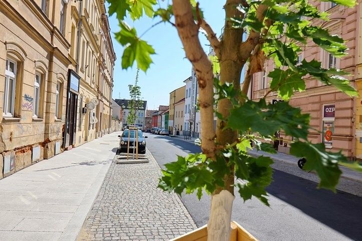 Purkyňova ulice je zrekonstruovaná. Fotografie: P. Eret 250613_purkynova_03