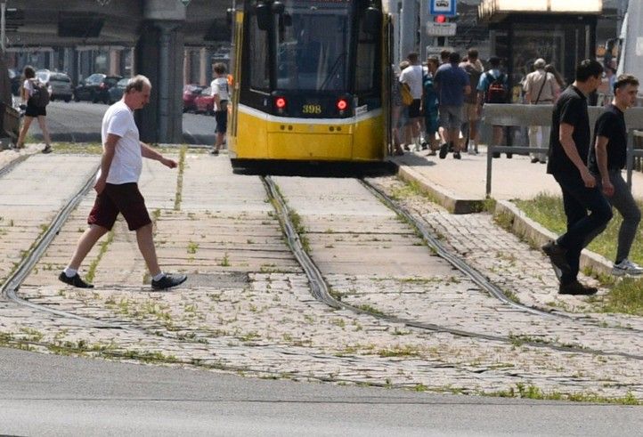 Úseky tramvajových kolejí (fotografie: R. Žáková) 250623_Oprava_TT_U_Jana_1