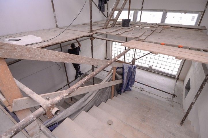 Probíhající stavba na 13. ZŠ (fotografie: M. Pecuch) 250724_Pristavba_13_ZS_4