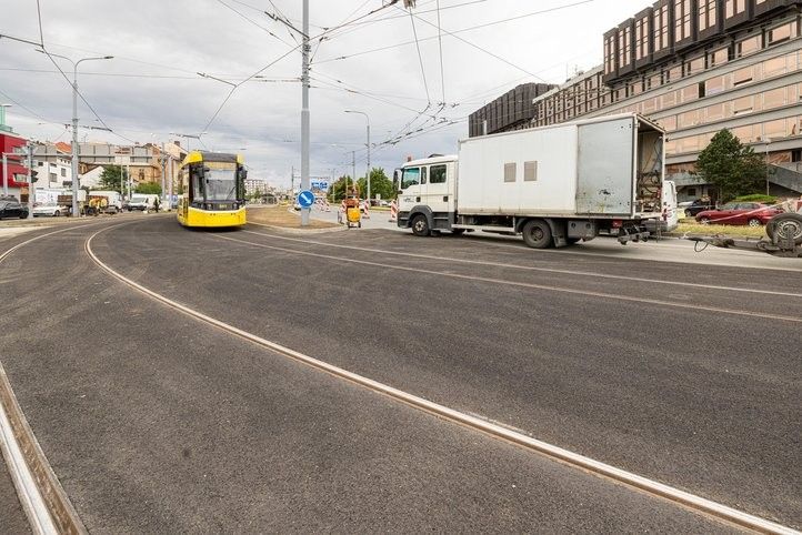 Tramvajová trať U Jána je opravená. Foto: R. Muchka 250801_Tramvajova_Trat_UJana_02