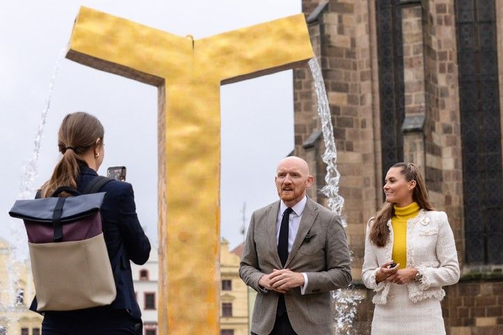 Natáčení promo videa (foto: M. Pecuch) 251008_Prijeti_britanie_velvyslanec_5