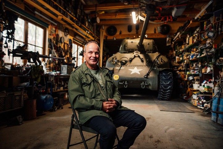 Tank M4 Sherman (zdroj fotografií: Plzeň-TURISMUS) 251008_Tank_2