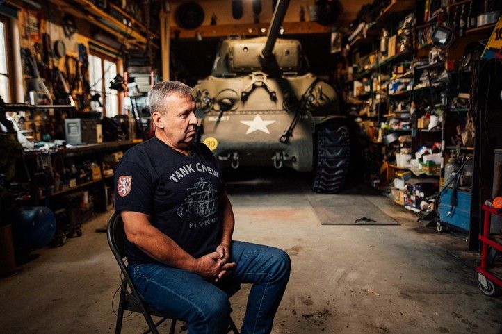 Tank M4 Sherman (zdroj fotografií: Plzeň-TURISMUS) 251008_Tank_5