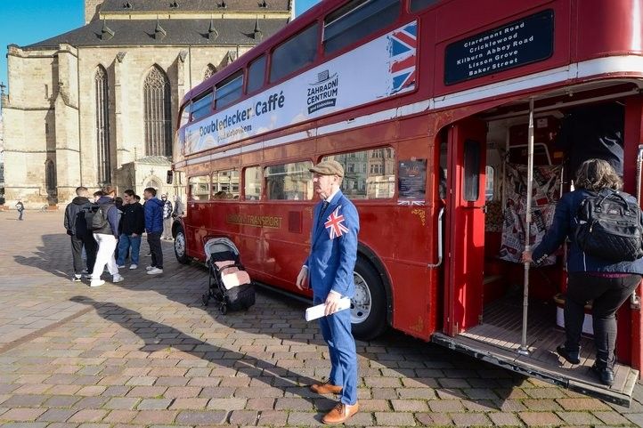 Den s britskou ambasádou v Plzni. Fotografie: M. Pecuch 251021_britsky_den_01