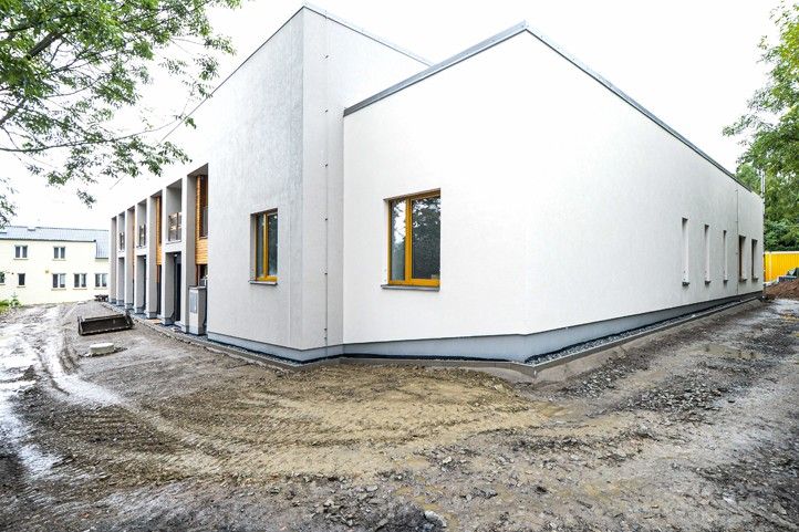 Stavba bytů v Červeném Hrádku (ilustrační foto: M. Pecuch) 251022_Byty_Dum_Cerveny_Hradek