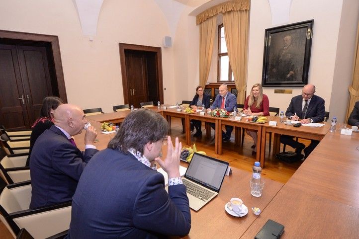 Přijetí na plzeňské radnici (fotografie: M. Pecuch) 251022_Prijeti_Mistol_3