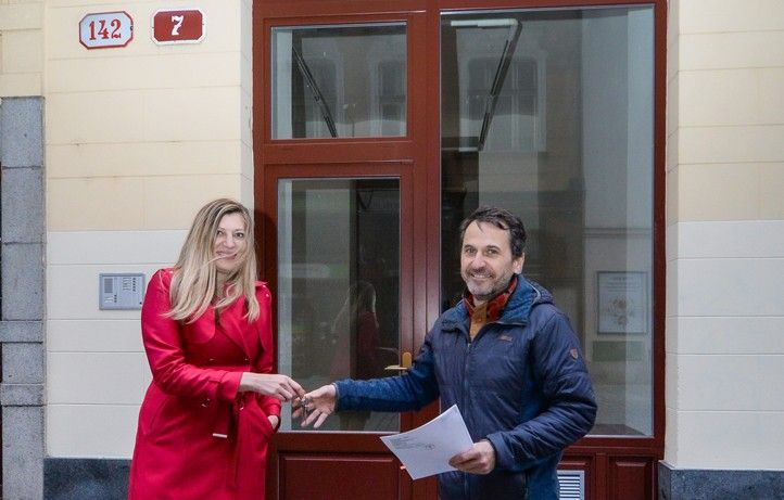 Předání prostor na adrese Bedřicha Smetany 7 (fotografie: M. Pecuch) 251024_SecondHand_B_Smetany_7_1