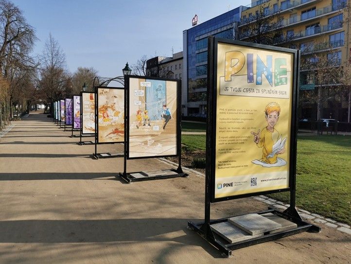 Zdroj foto: SITMP 260321_Vystava_PINE_komiks_1