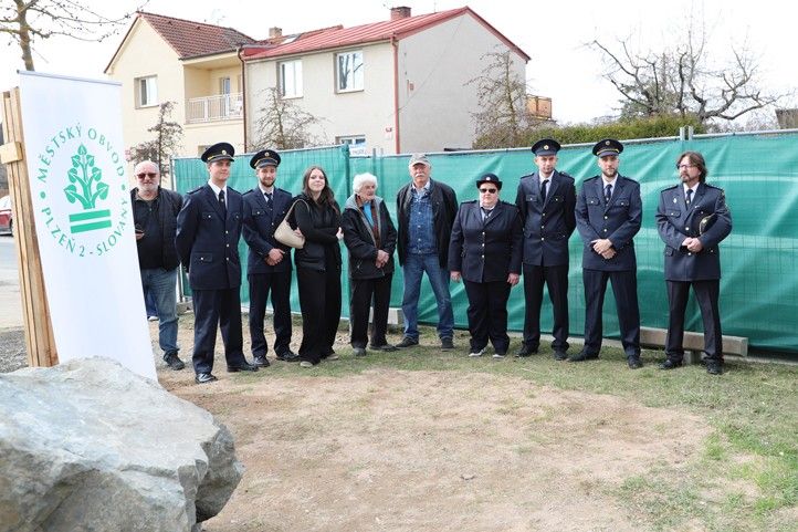 Dobrovolní hasiči Hradiště (zdroj foto: MO Plzeň 2 - Slovany) 260325_Hasici_zbrojnice_Hradiste