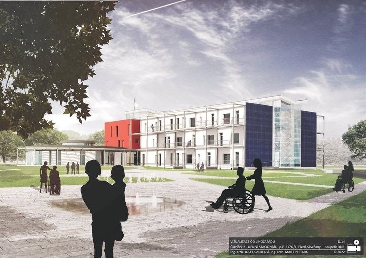 Zdroj vizualizace: Ing. arch. Josef Smola a Ing. arch. Martin Stark 260407_Vizualizace_Človíček_01